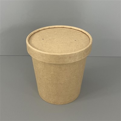 کاسه سوپ یکبار مصرف 16 اونس 500 میلی لیتری با درب